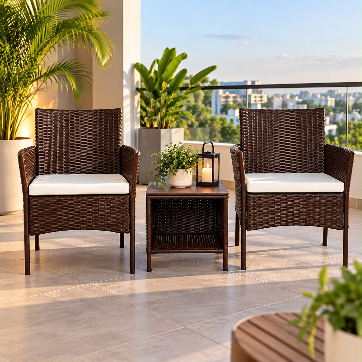Juego de Terraza de 3 Piezas en Ratan Sintético – Elegancia y Comodidad

🆔 (Cod. 681108-2 Marrón) 

💰 Precio: RD$8,995