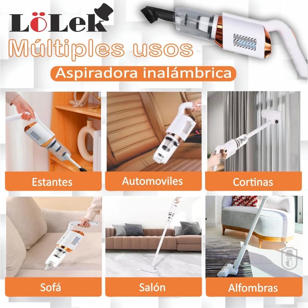Aspiradora  Recargable De Mano 3 en 1  *8500pa*