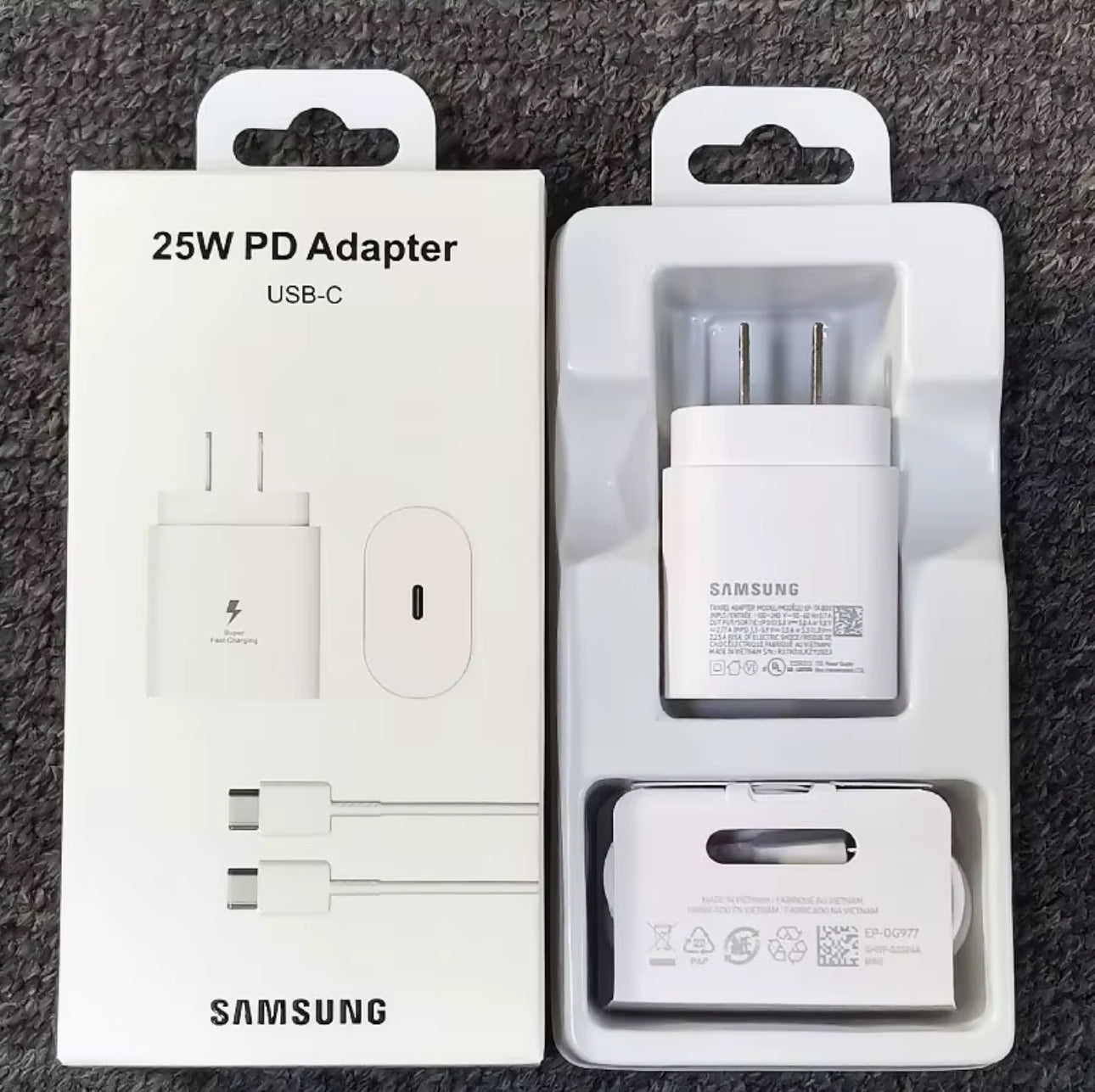 Cargador Completo SAM Tipo C/ 25W