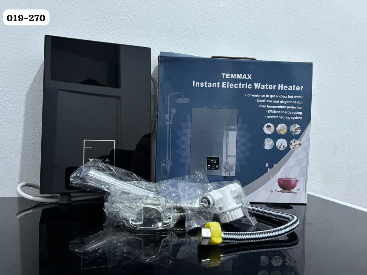 🚿✨ CALENTADOR ELÉCTRICO INSTANTÁNEO TEMMAX – AGUA CALIENTE AL INSTANTE ✨🚿 (Cod. RY-GB-8)

💰RD$5,995 ¡OFERTA ESPECIAL!

(NO INCLUYE DUCHA)
