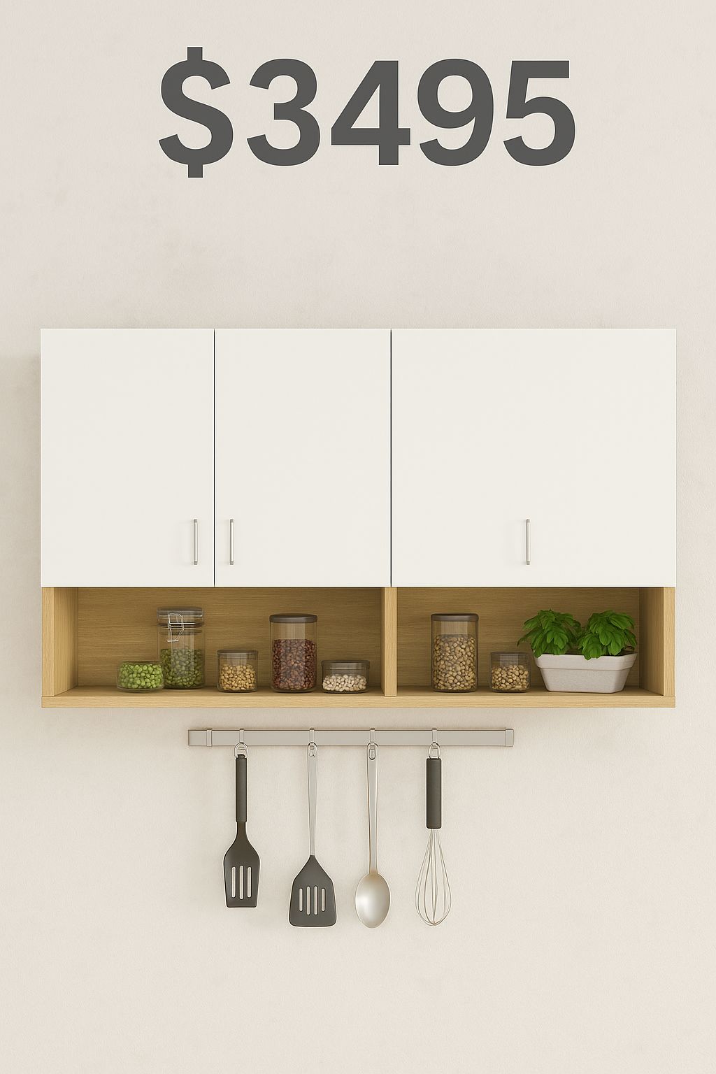 🪟 Gabinete de Cocina Colgante (4 Gavetas) (Cod. 80061)

💰 RD$3,495