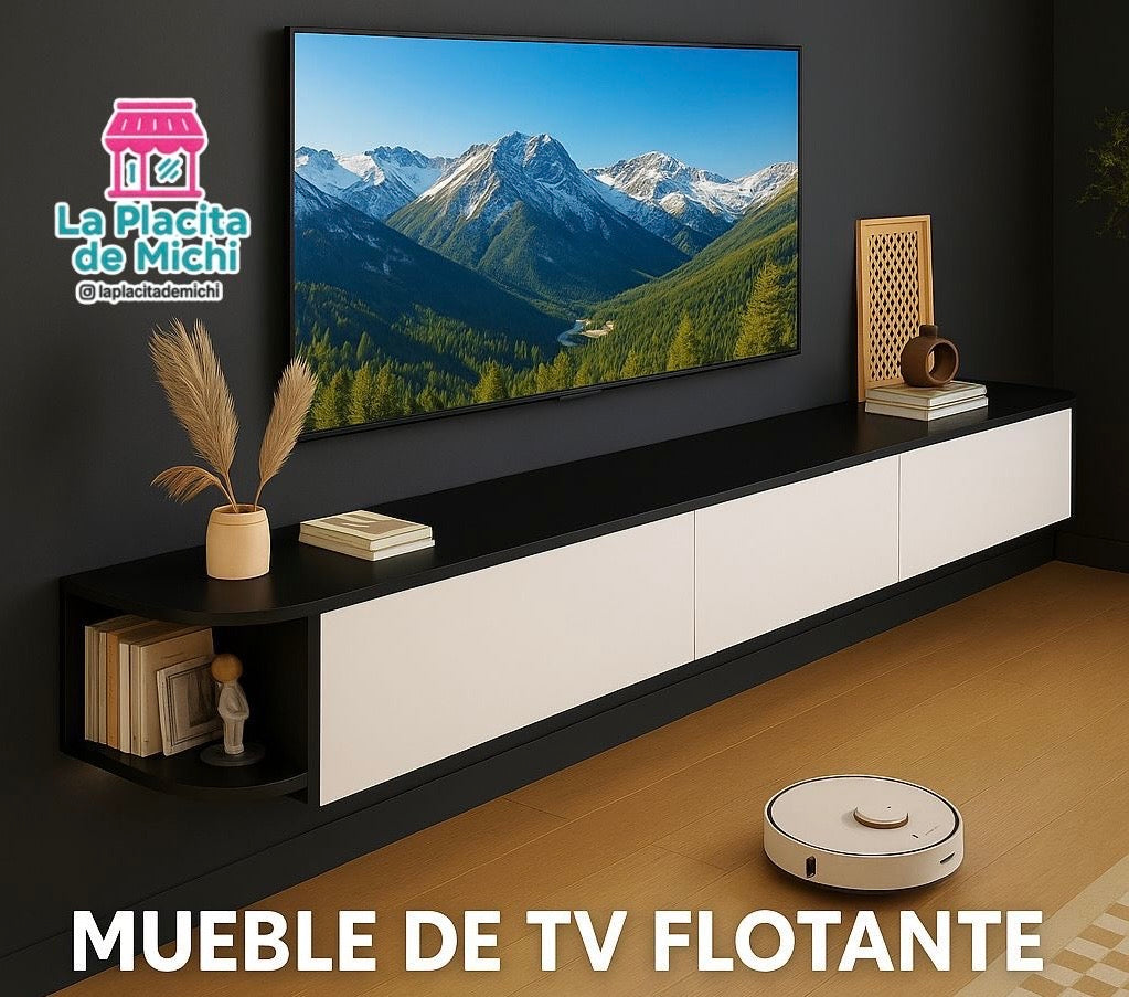 📺✨ MUEBLE DE TV FLOTANTE 180 CM – DISEÑO MODERNO QUE TRANSFORMA TU SALA ✨📺
🆔 Cod. 2501032
🎨 Color: Negro con Blanco

💰 RD$4,995