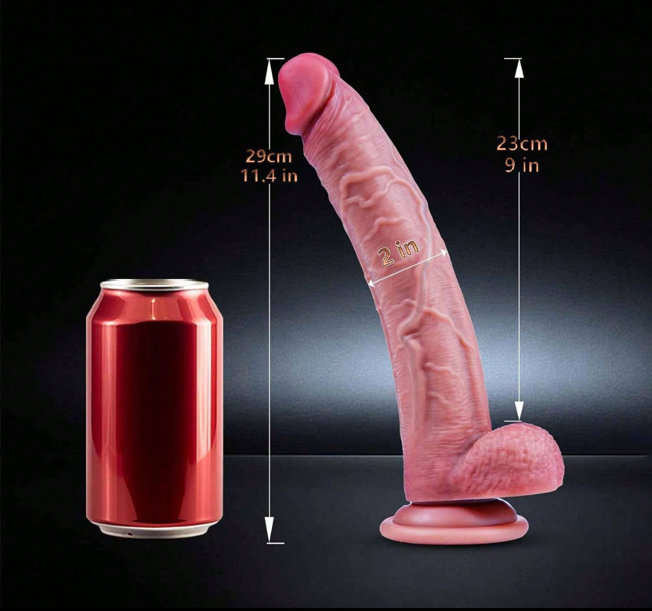 Dildo Realista Extra Grande
