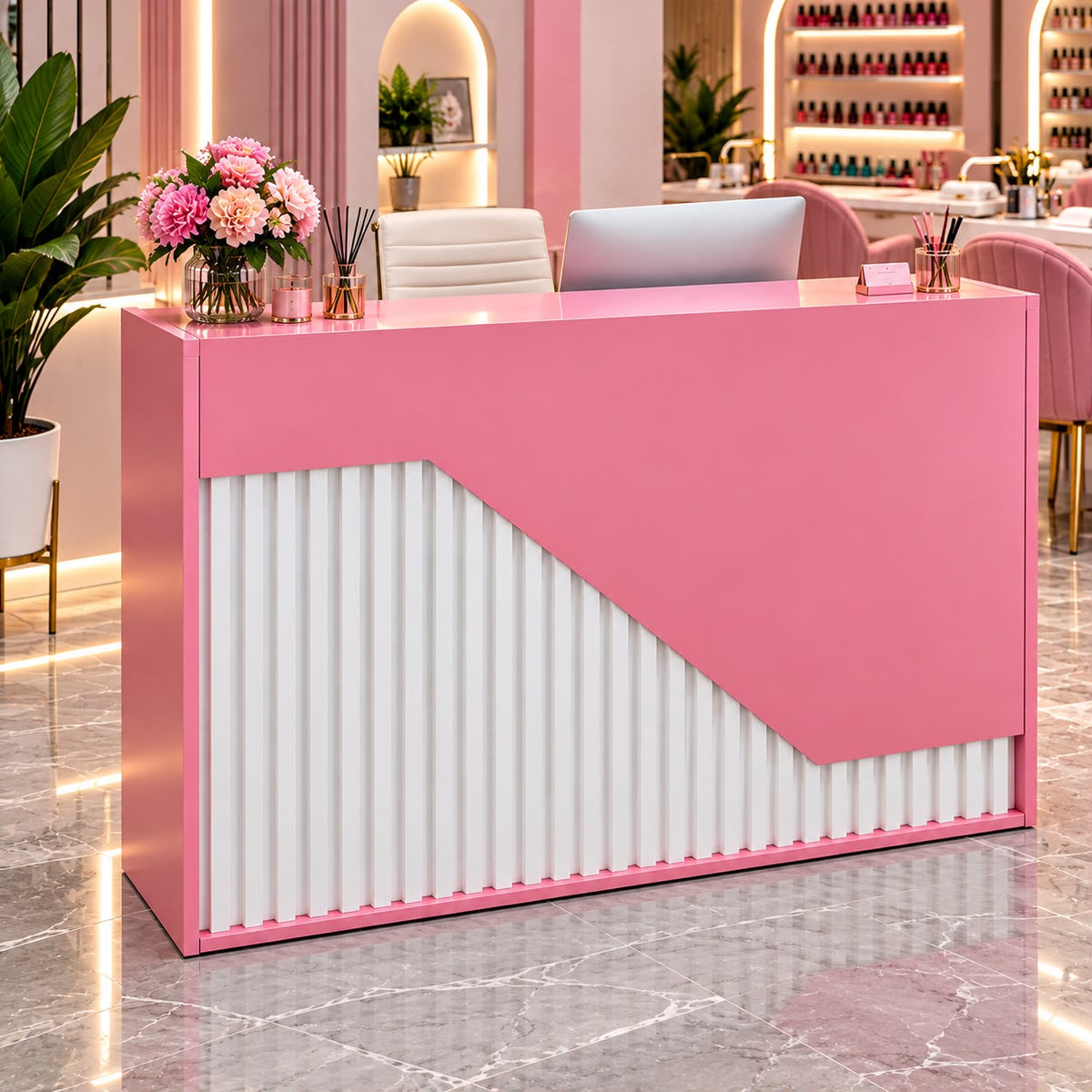 ✨🩷 MOSTRADOR / COUNTER DE RECEPCIÓN – ELEVA LA IMAGEN DE TU NEGOCIO 🩷✨🆔(Cod. 22 ROSADO)

💰RD$13,995

📏 Medidas:
• 122 cm de ancho
• 40 cm de profundidad
• 104 cm de alto
• ⁠Material Hidrofugo