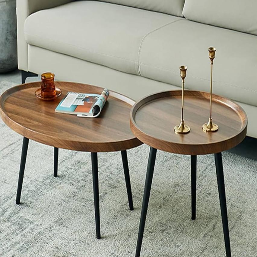 🏠 Juego de 2 Mesas Auxiliares (Estilo Granja Moderna) Cod.2572
💰 RD$3,495