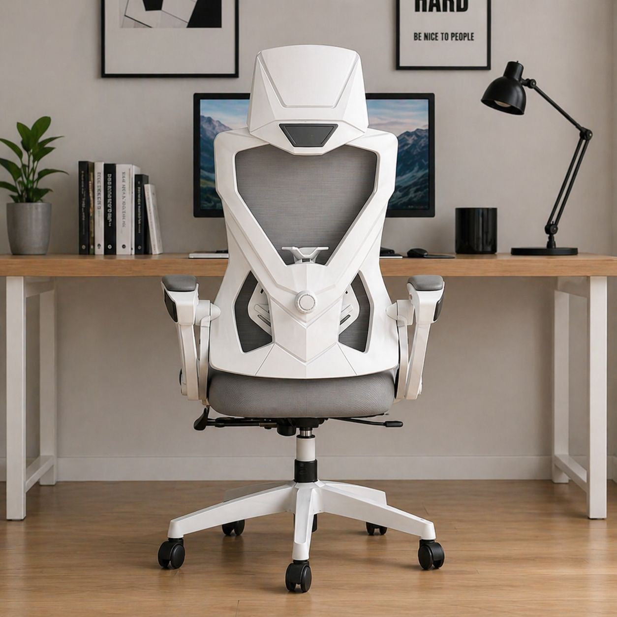 💺✨ SILLA ERGONÓMICA FUTURISTA – COMODIDAD, ESTILO Y SOPORTE TOTAL ✨💺 (Cod. 3231 Blanco con Gris)

💰RD$5,295