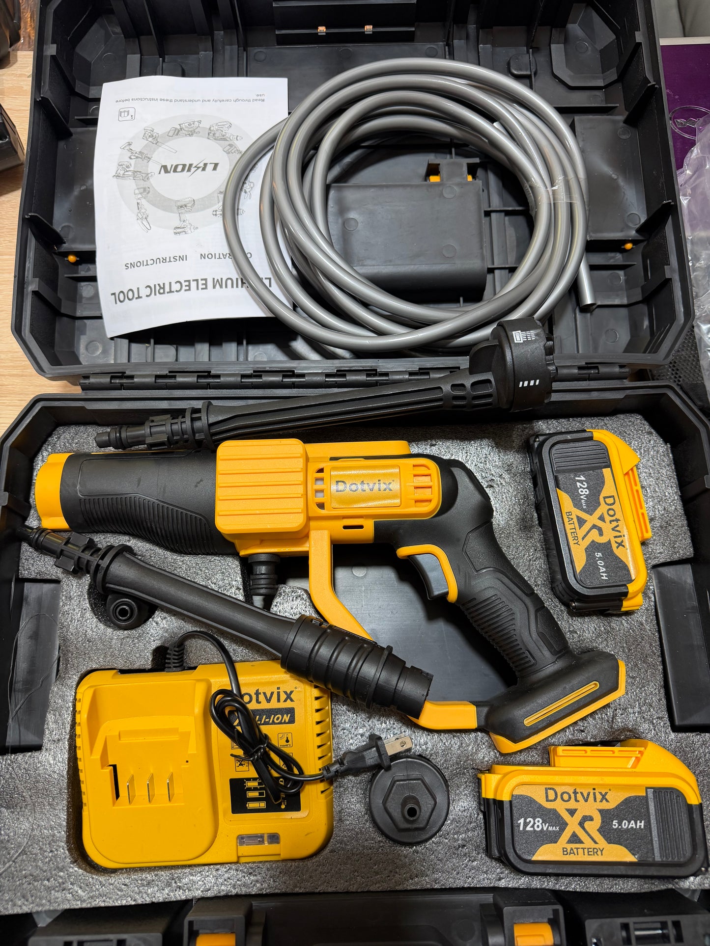 🚿⚡ SUPER HIDROLAVADORA INALÁMBRICA DOTVIX 128VF – POTENCIA DE LIMPIEZA DONDE QUIERAS ⚡🚿

🆔 Cod. 647
💰 RD$3,995