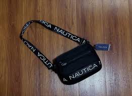 🎒✨ Bolso de Lado Crossbody Nautica Negro✨🎒
💰 RD$1,795