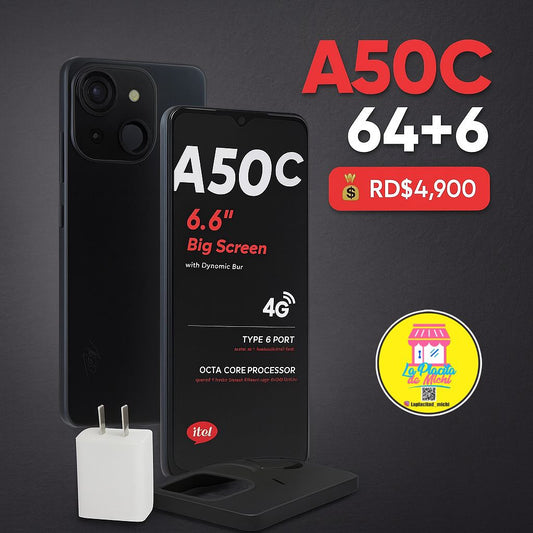 Itel A50C 64+6 
💰RD$4,900