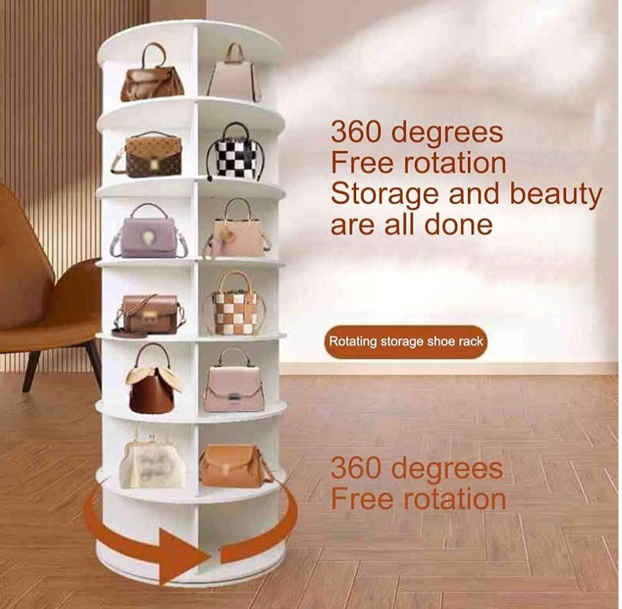👟👠 ZAPATERA GIRATORIA 360° – ORGANIZACIÓN PREMIUM EN POCO ESPACIO 👠👟 (Cod. 250505-1)

💰RD$5,495
