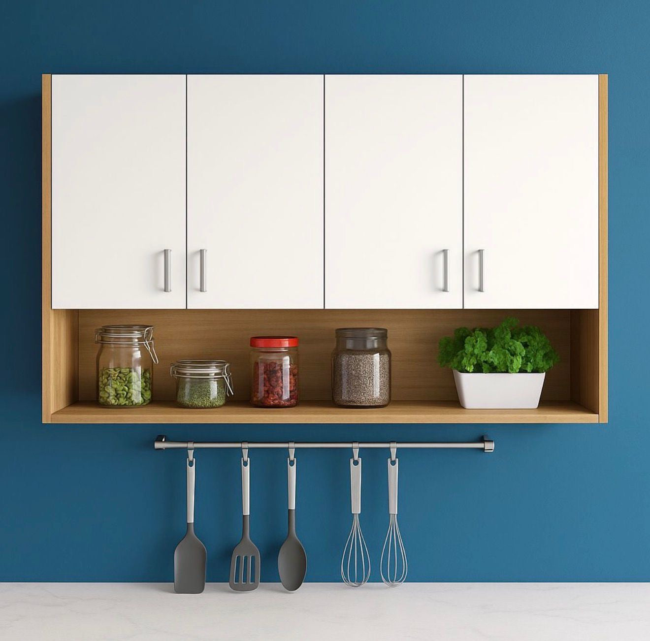 🍽️✨ GABINETE DE COCINA COLGANTE – MÁS ORDEN Y ESTILO PARA TU COCINA ✨🍽️

🆔 Cod. 80061-1 Blanco con Amarillo 

💰 RD$3,995