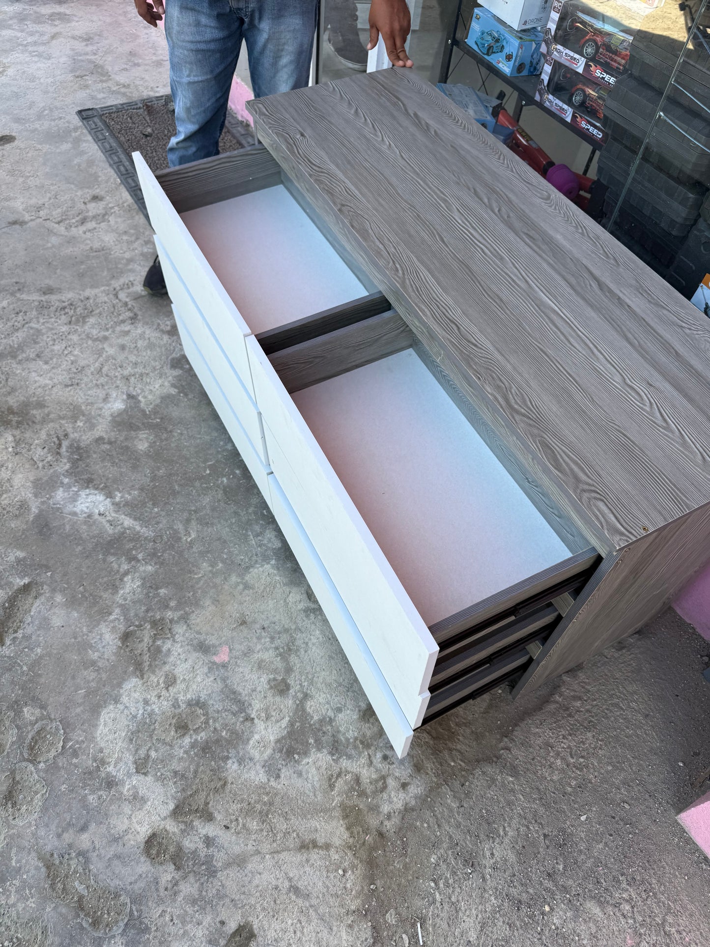 🧺 GAVETERO ARMARIO DE ALMACENAMIENTO – 6 CAJONES | BLANCO 🆔 Cod. 80025-2

💰 RD$5,995

📐 Medidas 
• Ancho: 120 cm
• Alto: 98.6 cm
• Fondo: 40 cm