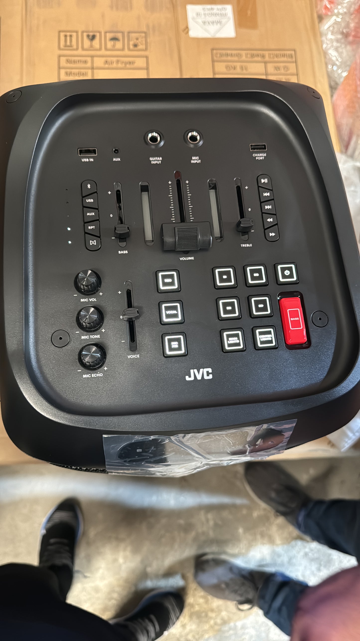 Bocina Bluetooth JVC (70W)