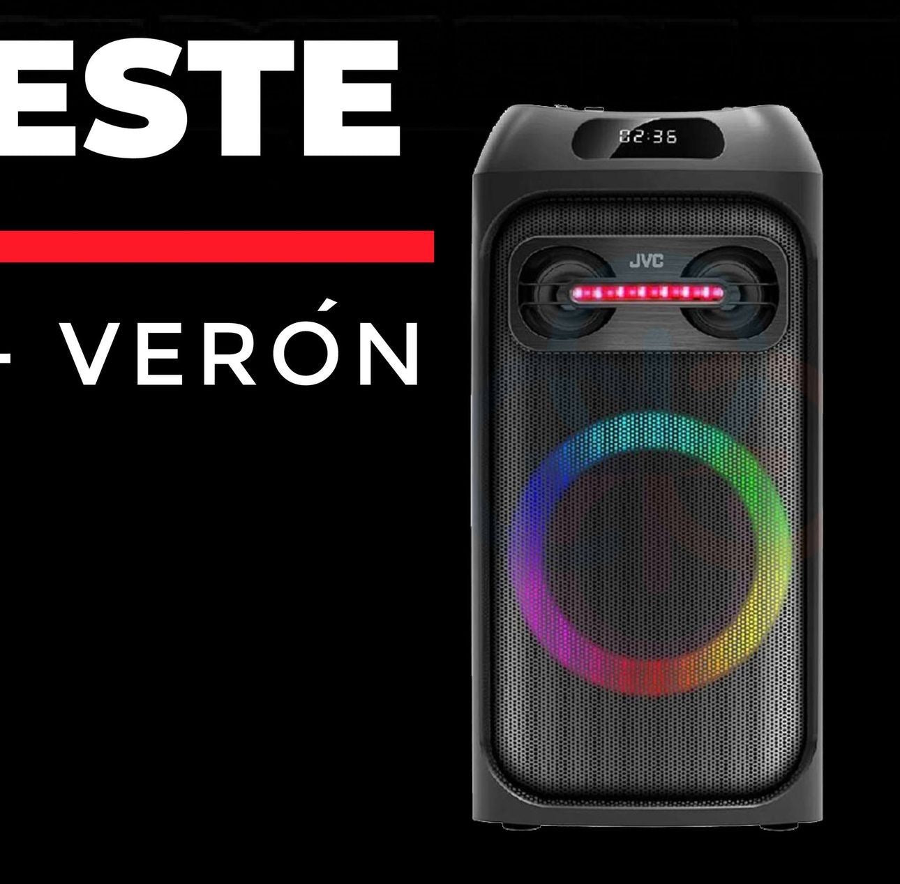 Bocina Bluetooth JVC (70W)