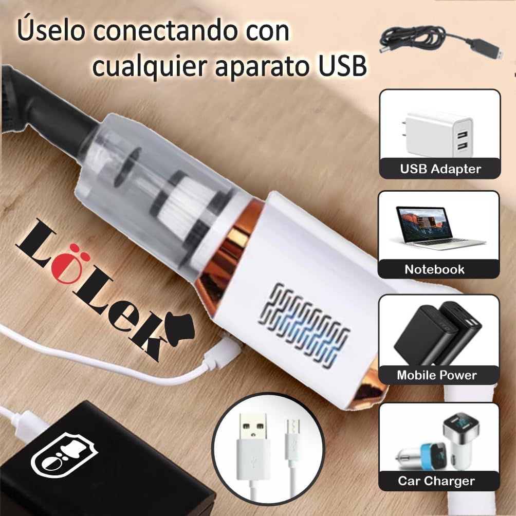 Aspiradora  Recargable De Mano 3 en 1  *8500pa*
