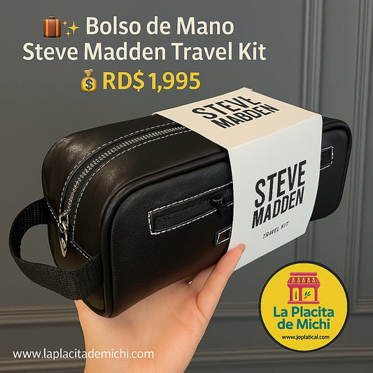 🧳✨ Bolso de Mano Steve Madden Travel Kit ✨👝
💰RD$1,995