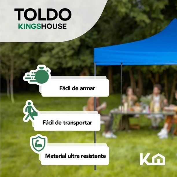 ⛺✨ Carpa Plegable 3M x 6M – ¡Ideal para todos tus eventos! 🎉🎊