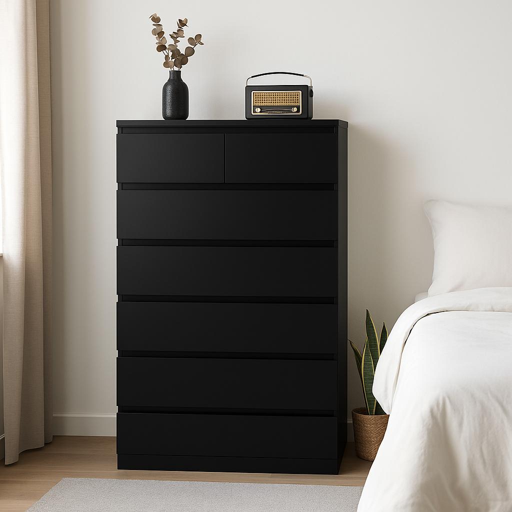 Closet Moderno 6 Gavetas – Negro Premium (Alta Capacidad) (Cod.250100-1)
💰RD$4,995