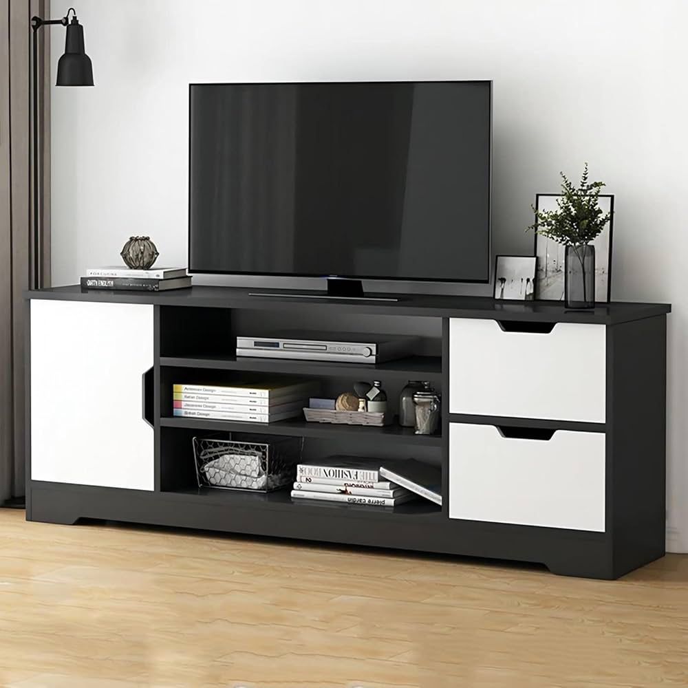 Mueble de TV de madera negra de 120*30*42cm | Lazada PH (Cod.911)
