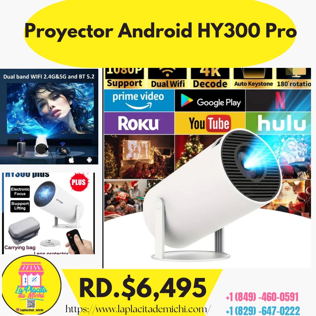 Proyector Android HY300 Pro