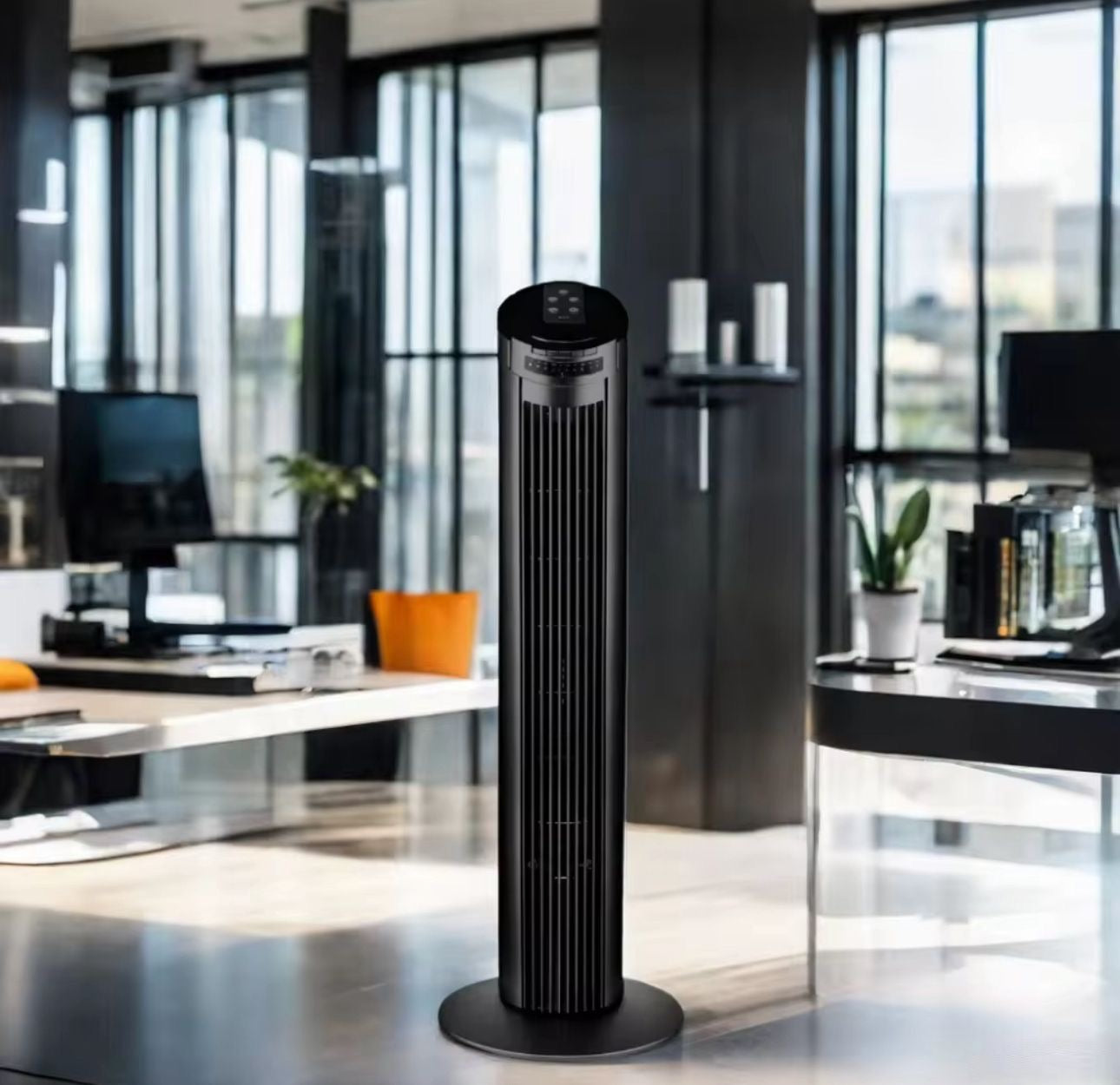 🔥 ¡Refresca tu espacio con estilo! 🔥
🌀 Ventilador de Torre de 29” con Control Remoto (Cod.
