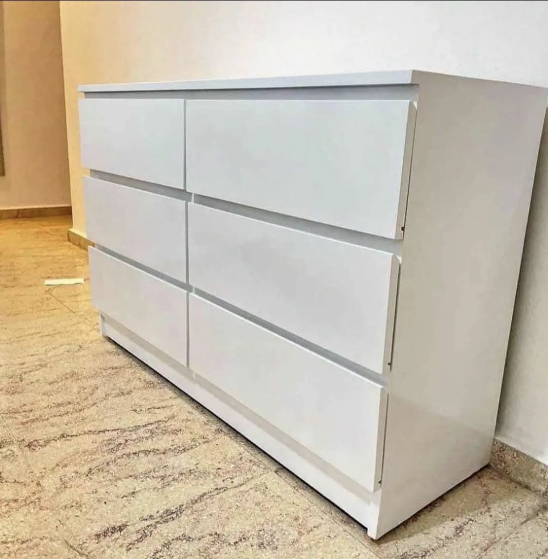 🧺 GAVETERO ARMARIO DE ALMACENAMIENTO – 6 CAJONES | BLANCO 🆔 Cod. 80025-2

💰 RD$5,995

📐 Medidas 
• Ancho: 120 cm
• Alto: 98.6 cm
• Fondo: 40 cm