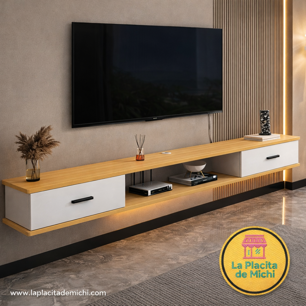 🖥️✨ Mueble para TV Minimalista con Gavetas – Diseño Moderno y Funcional ✨🖥️ Blanco Con Amarillo 
🆔 Cod. 25102-2
📏 Medidas: 180 × 22 × 20 cm

💰 Precio: RD$4,995