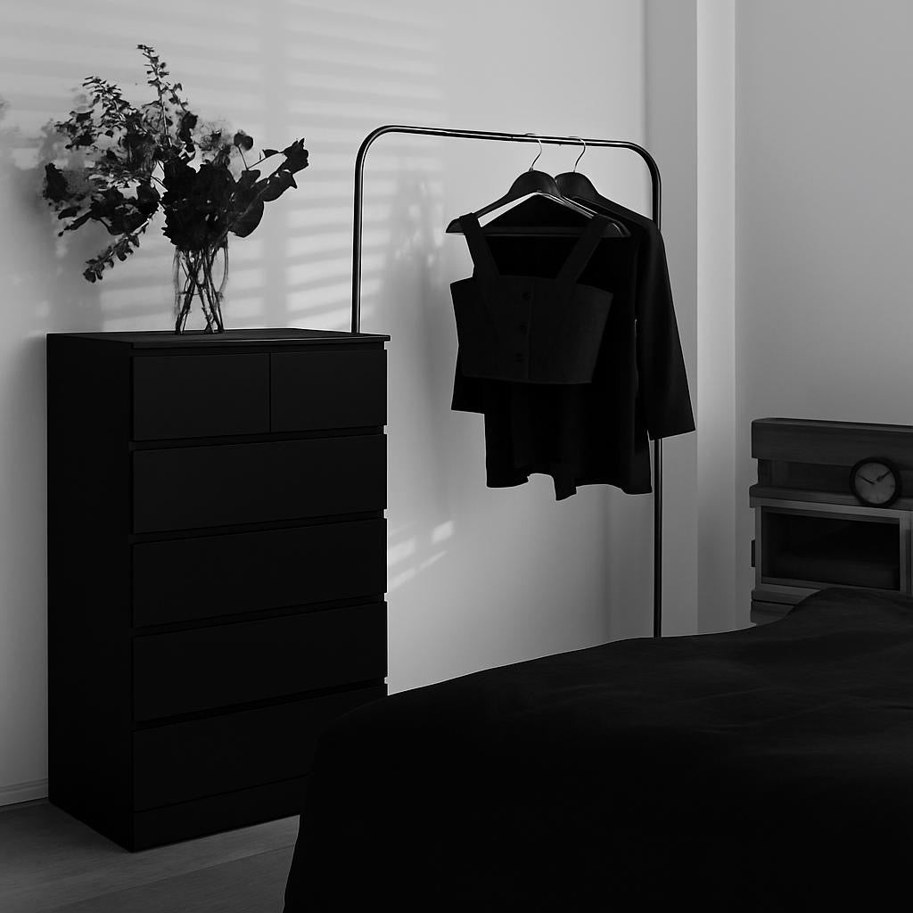 Closet Moderno 6 Gavetas – Negro Premium (Alta Capacidad) (Cod.250100-1)
💰RD$4,995