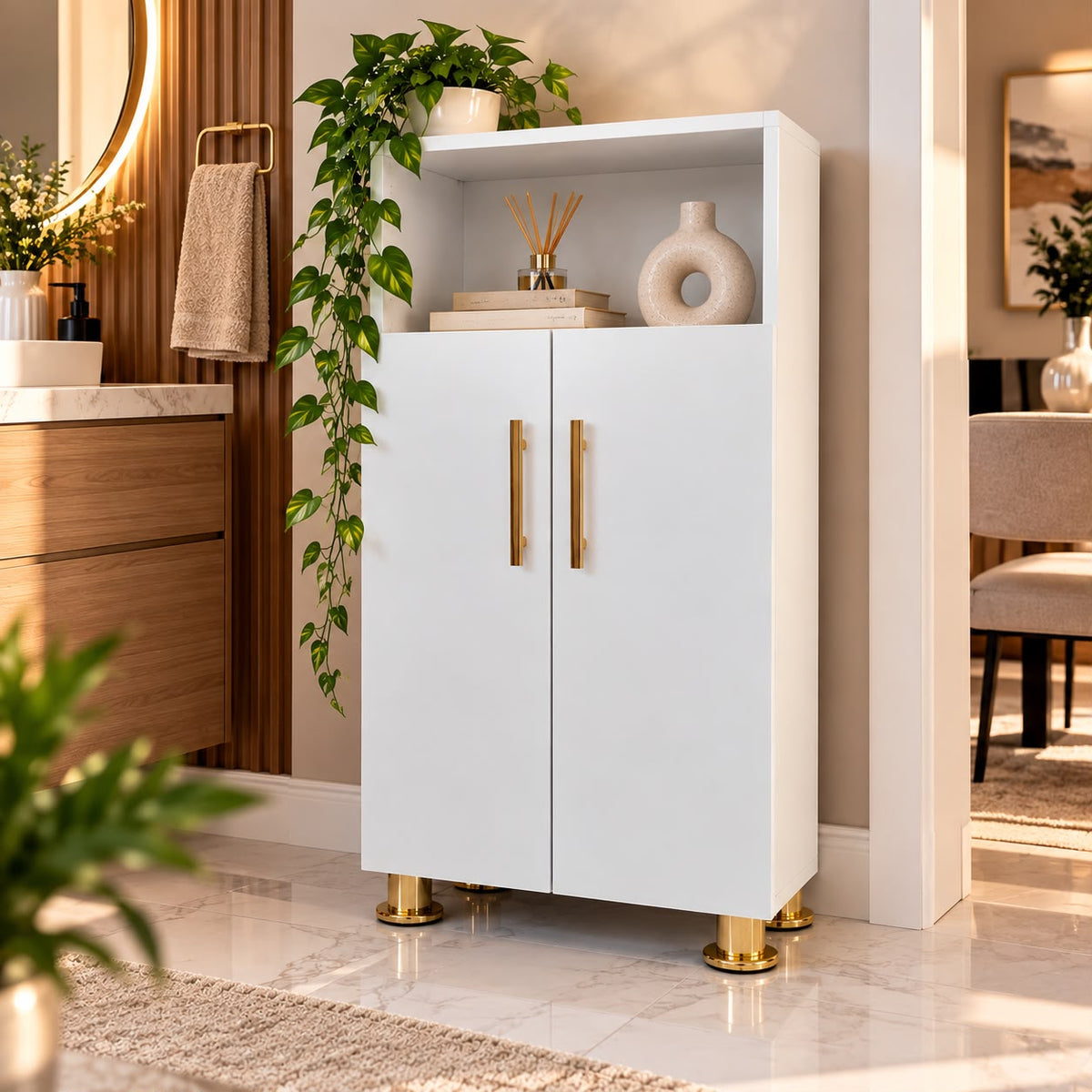 ✨🗄️ CAFETERA GABINETE ORGANIZADOR MULTIFUNCIONAL – COMPACTO, MODERNO Y ELEGANTE 🗄️✨(Cod. 001 BLANCO) 

💰RD$4,495 

📐 85 × 38 × 30 cm (Alto × Ancho × Profundidad)

- Material: HIDROFUGO (Producto Armado