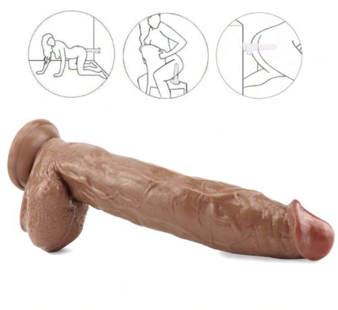 Dildo Realista Extra Grande