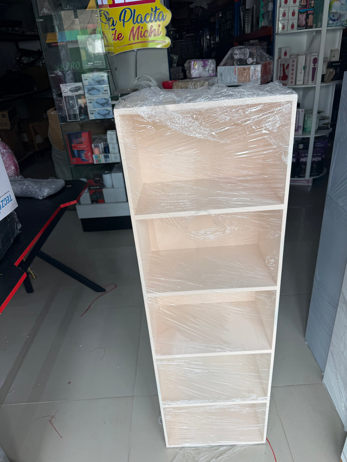 ✨🧴ESTANTERÍA ORGANIZADORA MULTIUSO – MODERNA Y PRÁCTICA 5 NIVELES 🧴✨🆔 (Cod. 111 Crema Claro )

💰RD$3,495

📏 Medidas:
38 × 24 × 122 cm

Material: 
Hidrofugo (Armado)