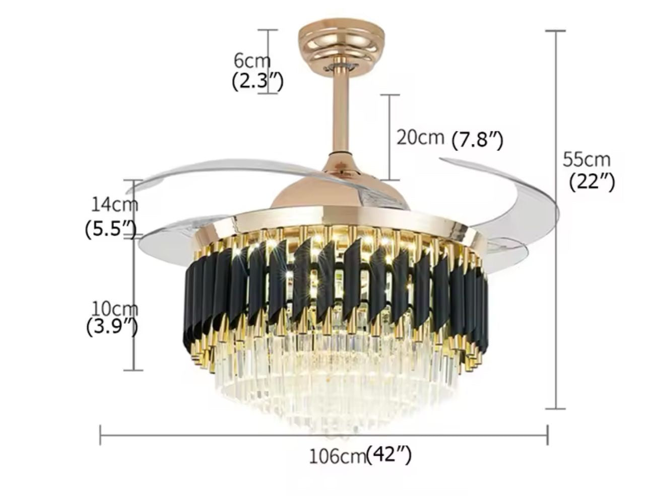 ✨💡 VENTILADOR DE TECHO PREMIUM LED + BOCINA BLUETOOTH – LUJO Y TECNOLOGÍA EN TU HOGAR 💡✨
(🆔 Cod. 9273 ) DORADA CON NEGRO

💰RD$6,995