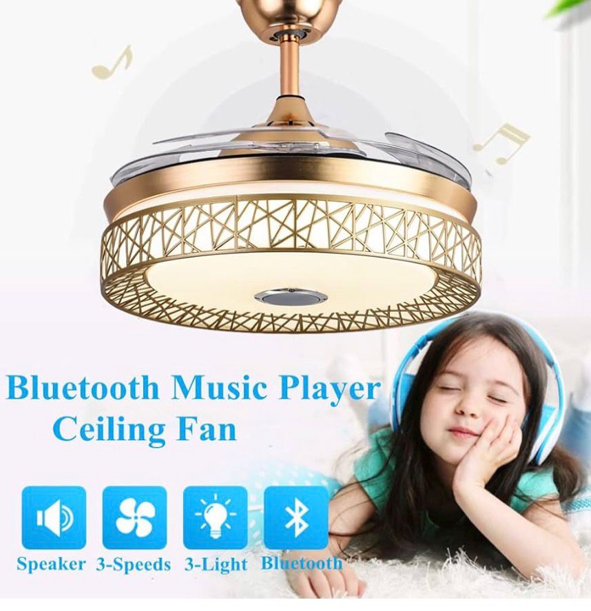 ✨💡 VENTILADOR DE TECHO MODERNO LED + BOCINA BLUETOOTH – TODO EN UNO 💡✨
📌 (Cod. 027)

💰RD$3,995