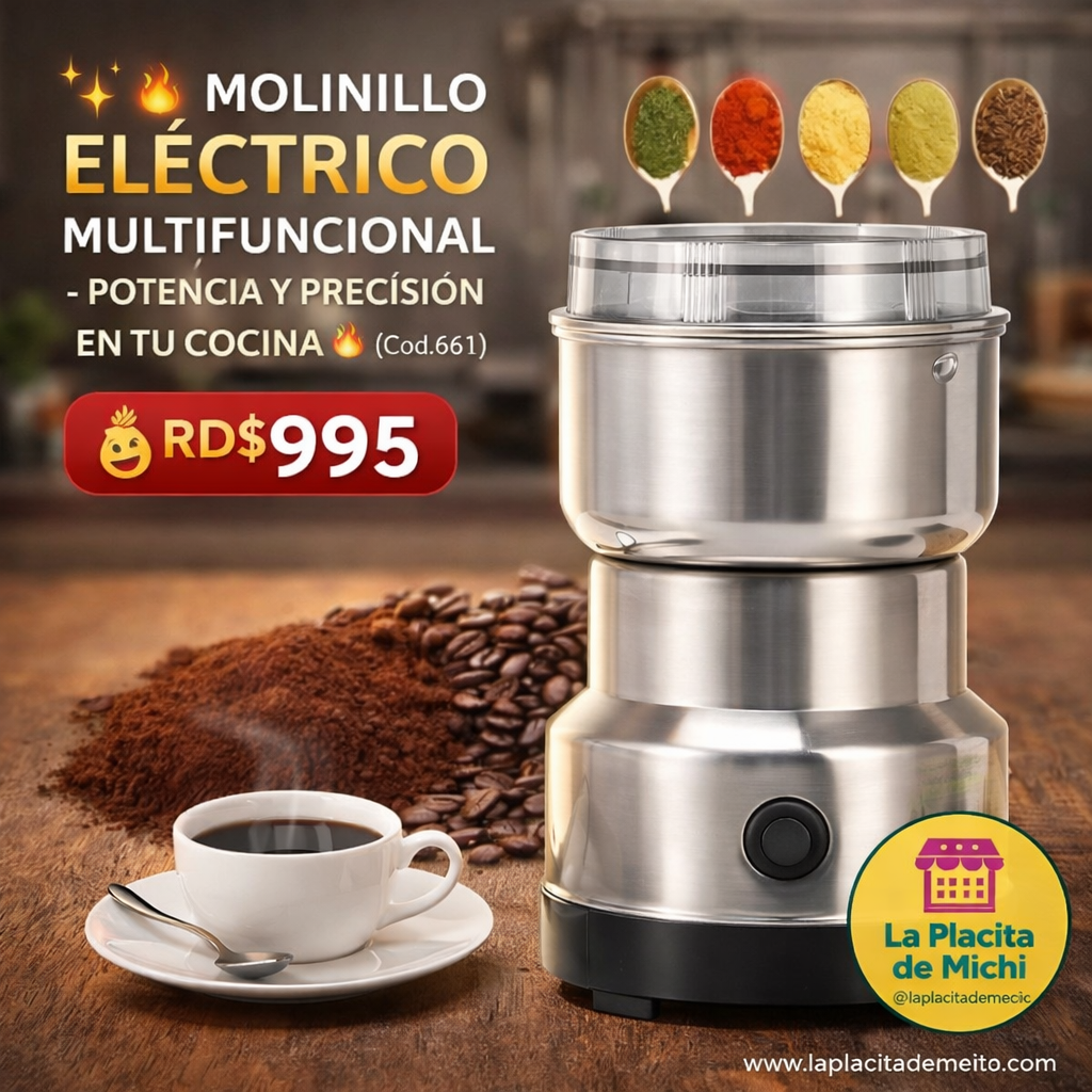 ✨🔥 MOLINILLO ELÉCTRICO MULTIFUNCIONAL – POTENCIA Y PRECISIÓN EN TU COCINA 🔥✨(Cod.661)

💰RD$995