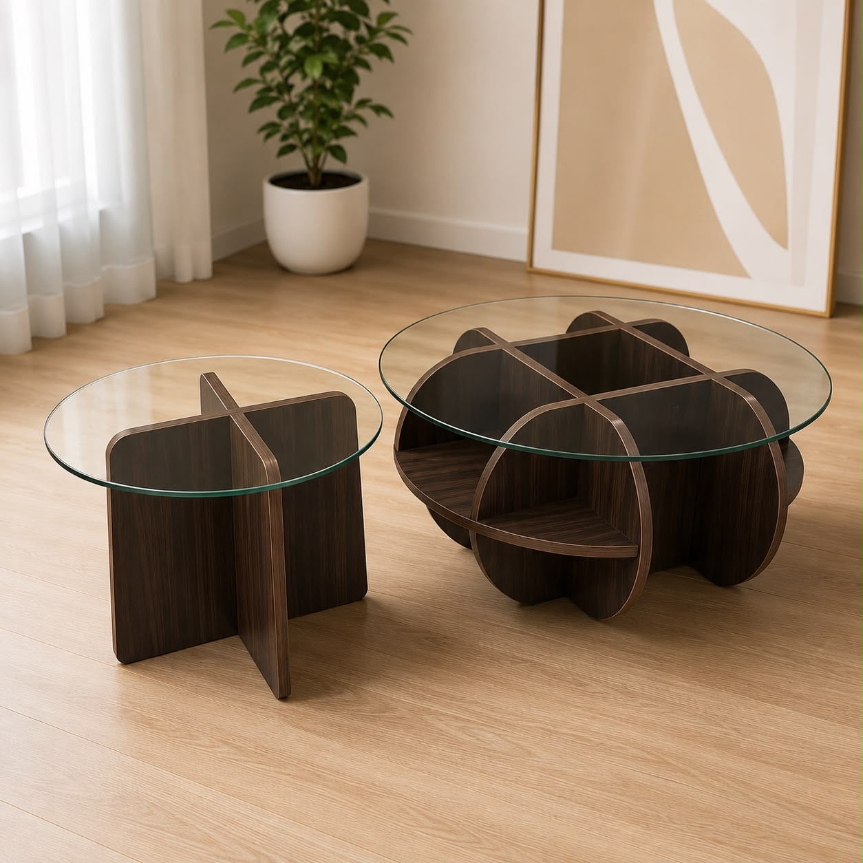 ✨🪵 SET DE MESAS DE CENTRO MODERNAS – ELEGANCIA QUE TRANSFORMA TU SALA 🪵✨ (Cod. CJ. 623)

💰RD$4,495