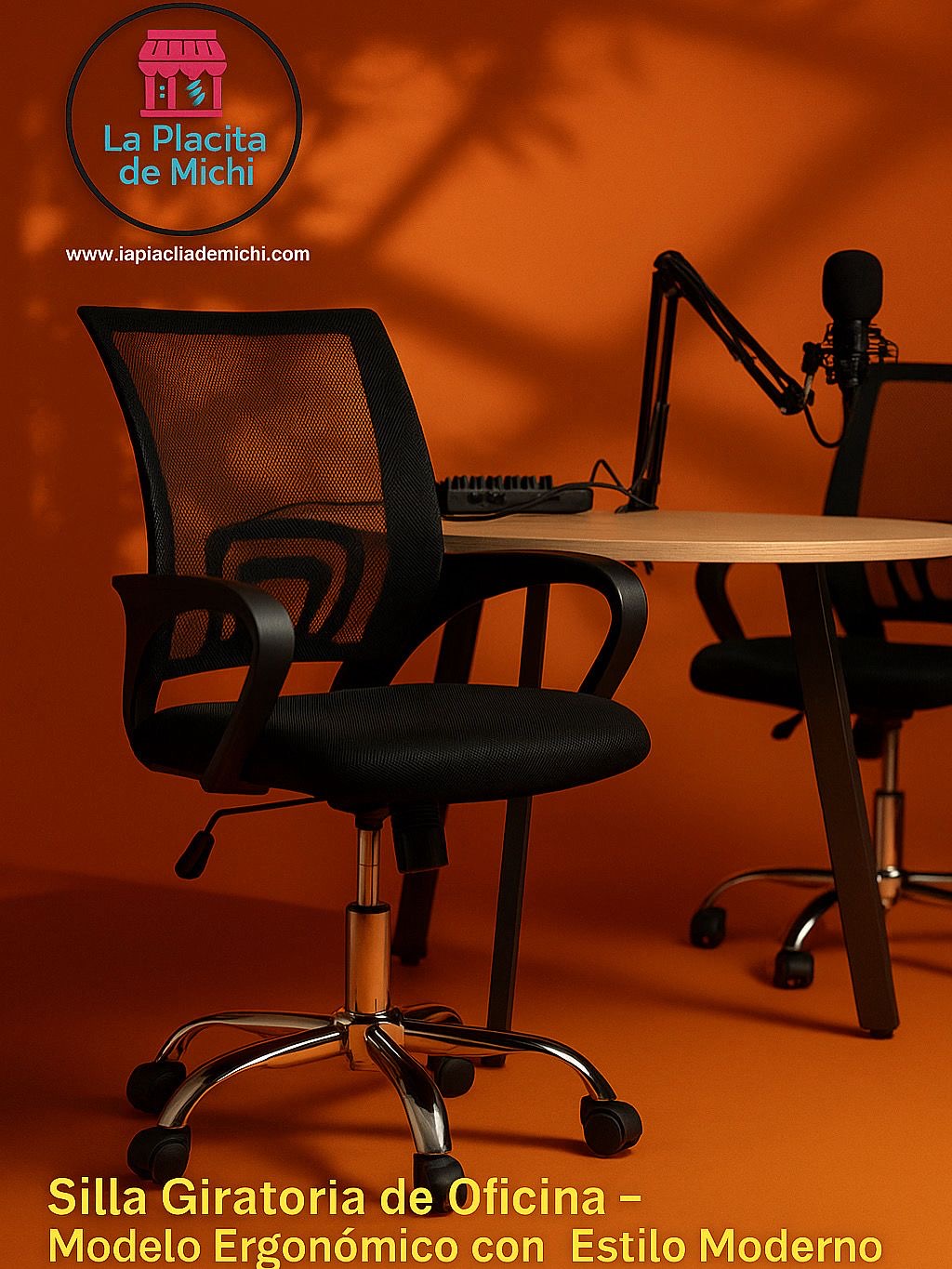 🪑✨ Mesa Escritorio + Estante Multifuncional ✨🪑 (Amarillo)
(Cod. 88003)
➕Silla Giratoria Oficina (Código 9050)

💰 RD$4,995 🔥