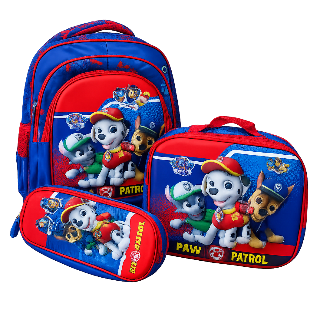🐾🎒 SET DE MOCHILA ESCOLAR 3 PIEZAS – ¡LISTO PARA LA AVENTURA EN LA VUELTA A CLASES! 🚒📚

💰 RD$1,995