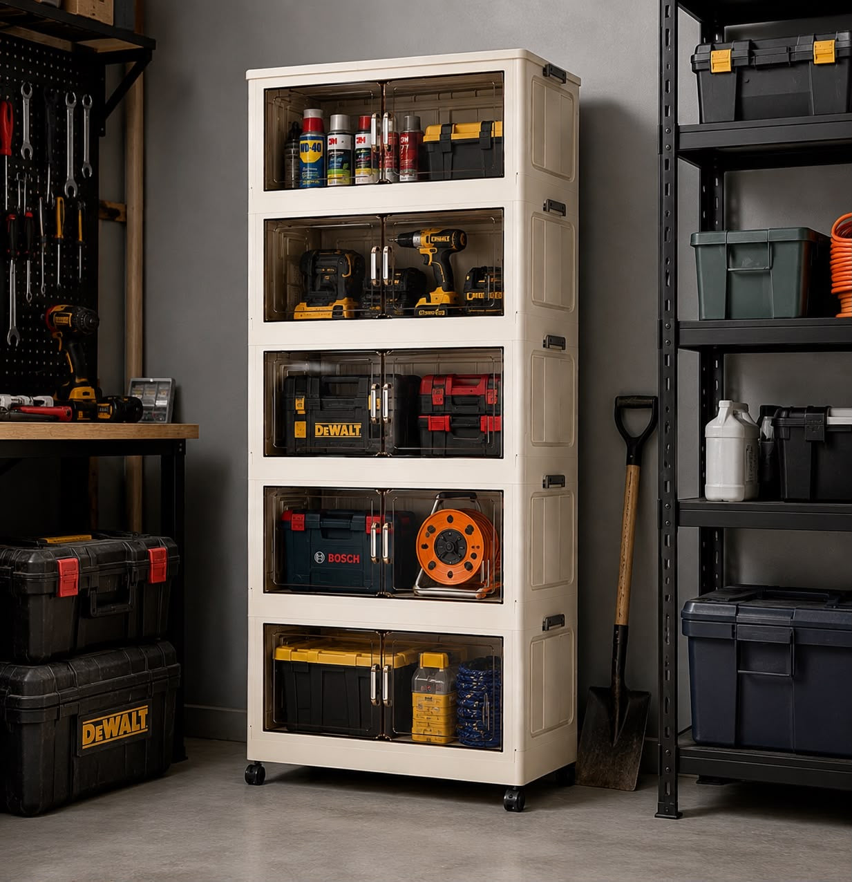 Organizador Modular Multiusos de Plástico Resistente (Cod. SNG02)

📏 Medidas: 70 × 30.5 × 150 cm

💰 RD$2,995