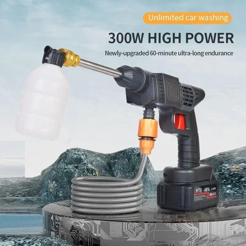 🔥🚗 HIDROLAVADORA PORTÁTIL INALÁMBRICA *(21V)* – LAVA TU VEHÍCULO EN CUALQUIER LUGAR 🚗🔥 (Cod. 800-66004)

💰RD$1,995